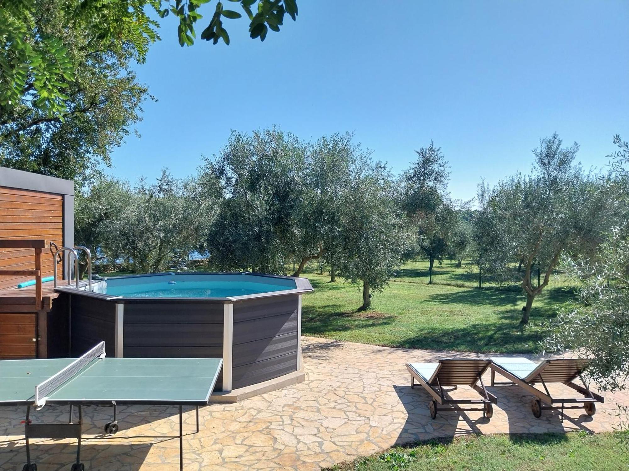Beach House Ive With Jacuzzi, Pool, Playground And Bbq In An Olive Grove With A Beach, Pomer - Istria Dış mekan fotoğraf